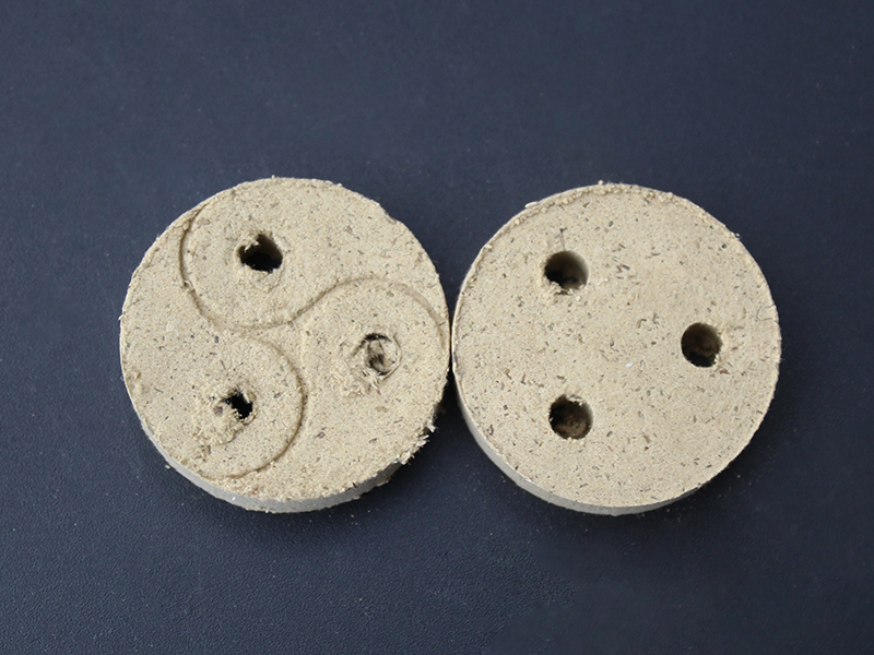 圆形三孔艾绒饼3*0.6CM